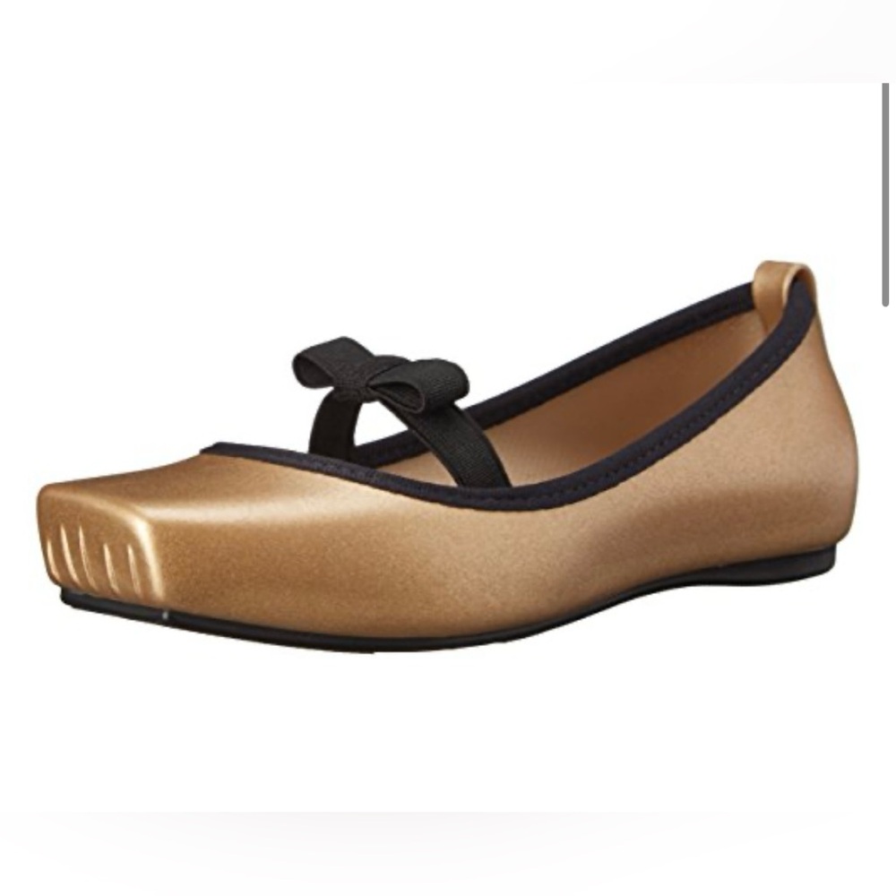 Mel by Melissa Gold Dress Shoes with Bow